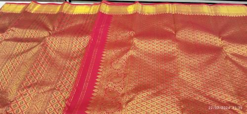 HF ZARI GRAND DESIGNING WEDDING SILK SAREES SSLW